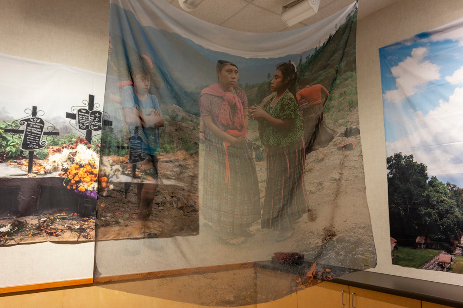 Women in the highlands — color sublimation on polyester