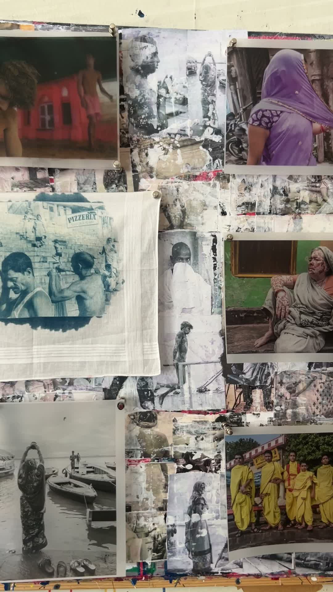Studio Wall — Installation 01: Varanasi